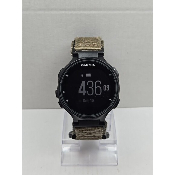 Garmin Forerunner 735XT GPS Running Cycling Swimming Black Heart Rate Watch - Picture 1 of 13